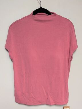 OGL Pink Short Sleeve Mock Neck Tee